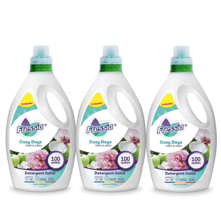 Pachet Detergenti lichizi – 3x Cozy Days 5L, Economic